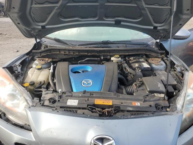 JM1BL1L85C1606299 - 2012 MAZDA 3 I GRAY photo 12