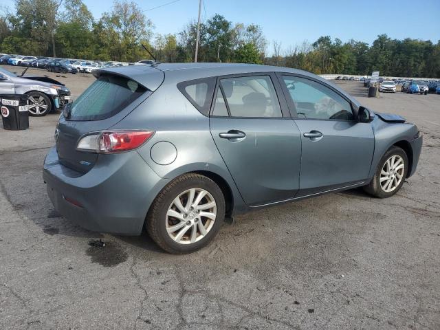 JM1BL1L85C1606299 - 2012 MAZDA 3 I GRAY photo 3