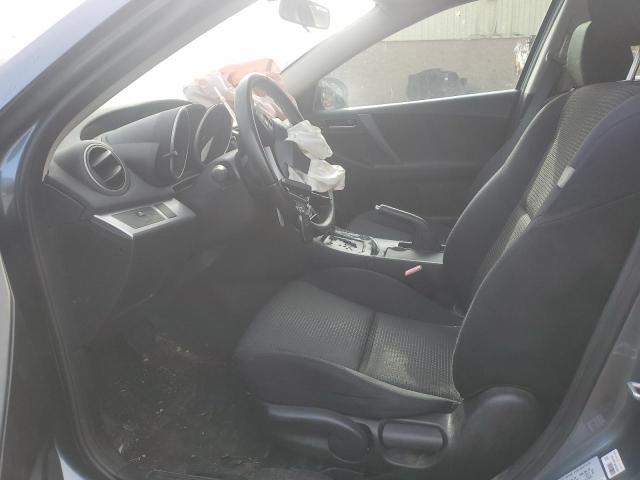 JM1BL1L85C1606299 - 2012 MAZDA 3 I GRAY photo 7