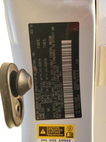 5TDKZRFH6JS541097 - 2018 TOYOTA HIGHLANDER SE Սպիտակ լուսանկար 13