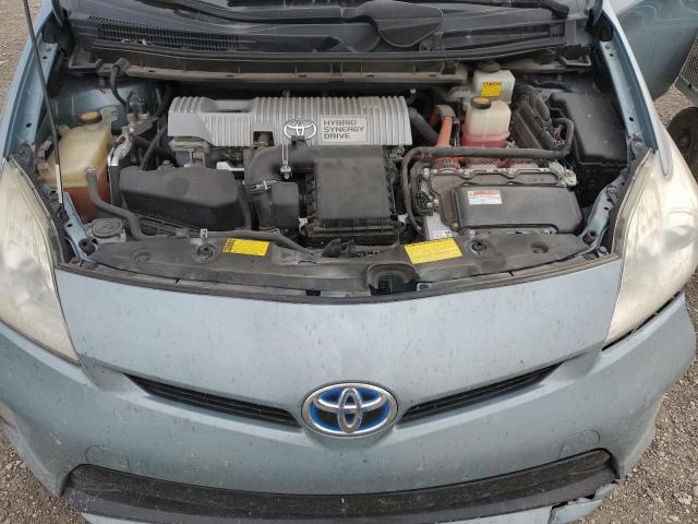 JTDKN3DU8D1640336 - 2013 TOYOTA PRIUS 绿色 照片 11