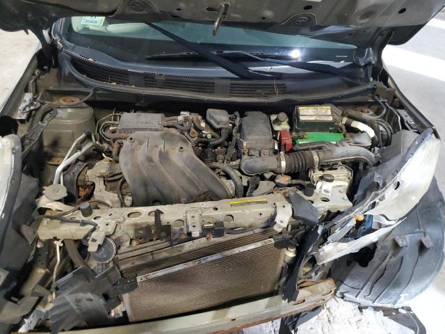 3N1CN7AP8DL863739 - 2013 NISSAN VERSA S GRAY photo 11