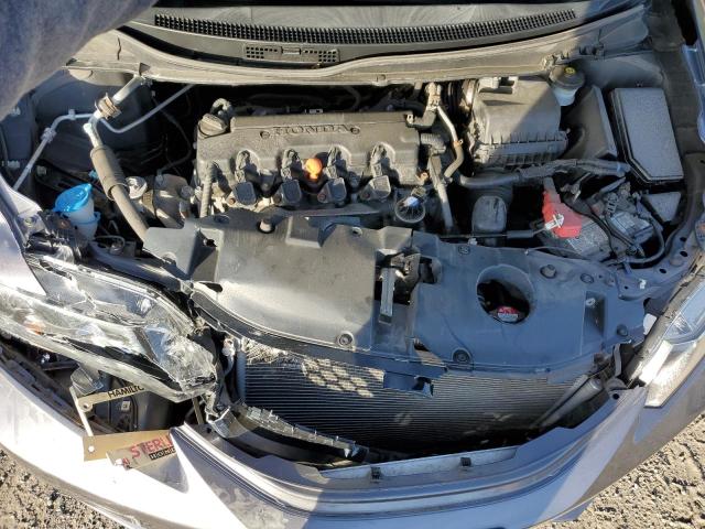 2HGFB2F56EH042146 - 2014 HONDA CIVIC LX GRAY photo 11