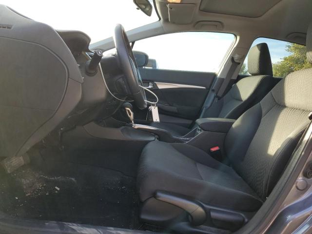 2HGFB2F56EH042146 - 2014 HONDA CIVIC LX GRAY photo 7