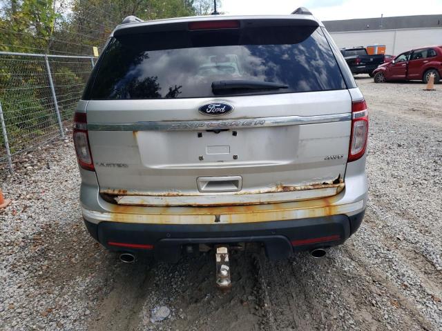 1FM5K8F86DGB87880 - 2013 FORD EXPLORER LIMITED SILVER photo 6