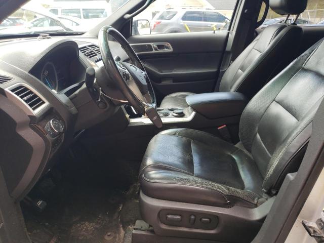 1FM5K8F86DGB87880 - 2013 FORD EXPLORER LIMITED SILVER photo 7
