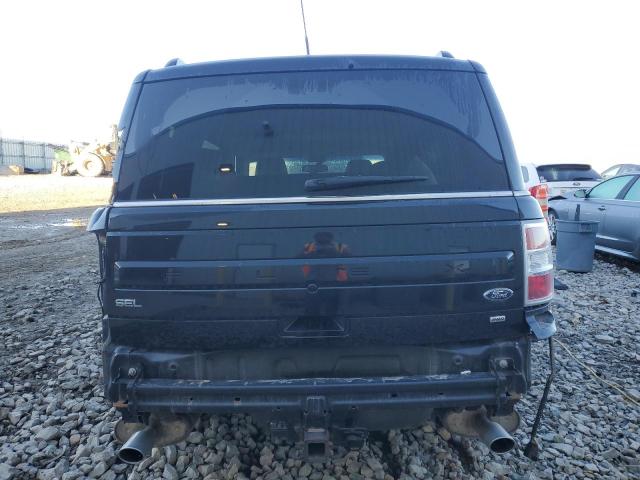 2FMHK6C80KBA38679 - 2019 FORD FLEX SEL BLACK photo 6