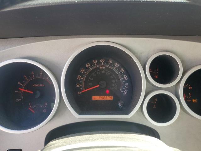 5TBBV54127S453188 - 2007 TOYOTA TUNDRA DOUBLE CAB SR5 BLACK photo 9