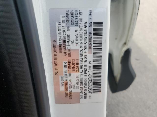 JM3KE4CY2G0843413 - 2016 MAZDA CX-5 TOURING WHITE photo 12