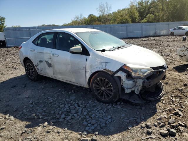 2T1BURHE8FC273722 - 2015 TOYOTA COROLLA L WHITE photo 4