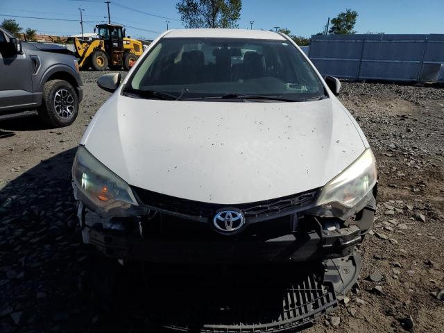2T1BURHE8FC273722 - 2015 TOYOTA COROLLA L WHITE photo 5
