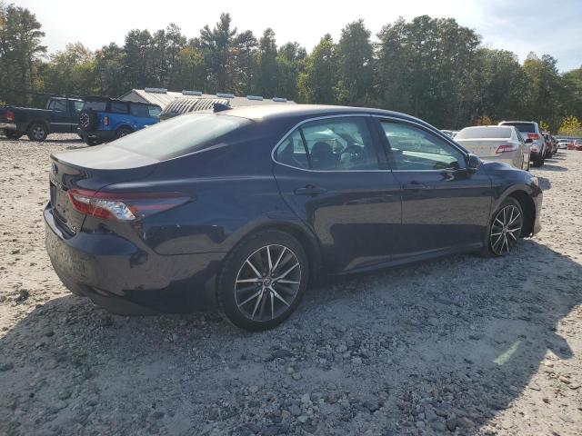 4T1F11BK1NU070193 - 2022 TOYOTA CAMRY XLE 蓝色 照片 3