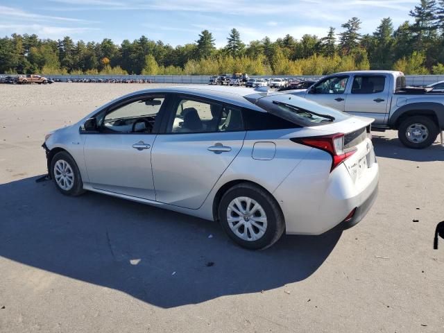 JTDKARFU8K3102569 - 2019 TOYOTA PRIUS ვერცხლისფერი ფოტო 2
