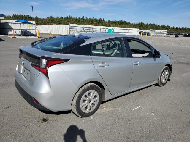 JTDKARFU8K3102569 - 2019 TOYOTA PRIUS ვერცხლისფერი ფოტო 3