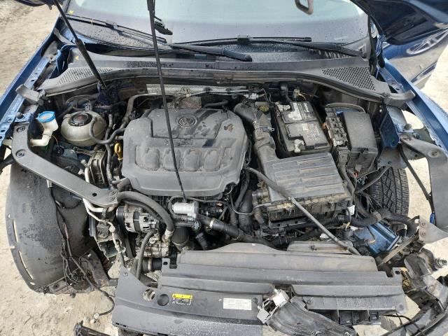 3VV3B7AX6JM203096 - 2018 VOLKSWAGEN TIGUAN SE ლურჯი ფოტო 12