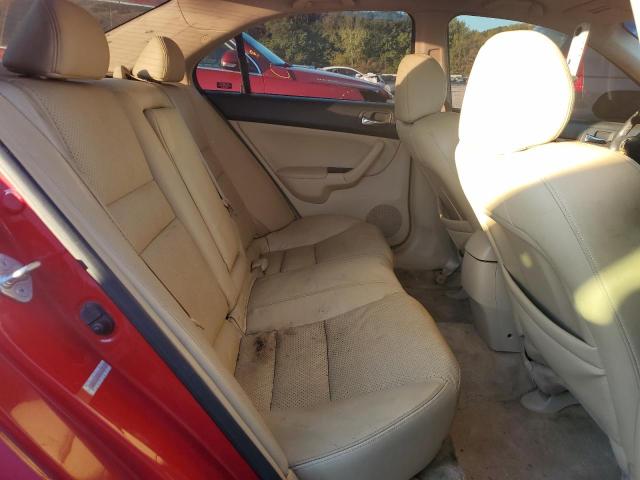 JH4CL96885C016151 - 2005 ACURA TSX RED photo 10