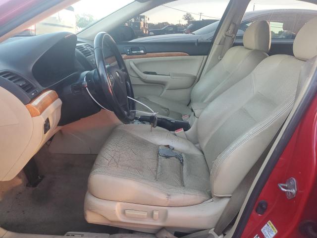 JH4CL96885C016151 - 2005 ACURA TSX RED photo 7