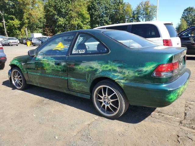 1HGEJ824XVL020040 - 1997 HONDA CIVIC EX GREEN photo 2