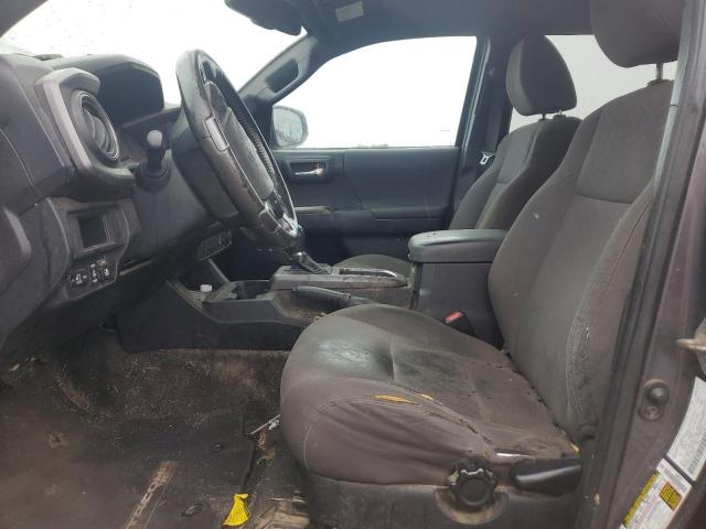5TFDZ5BN3HX016659 - 2017 TOYOTA TACOMA DOUBLE CAB رمادي صورة 7