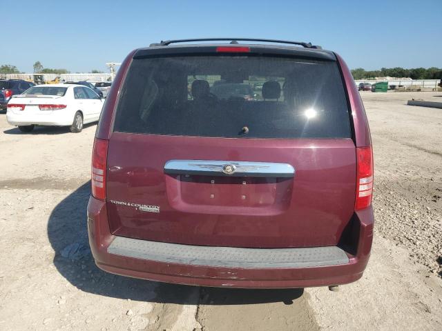2A8HR54PX8R684496 - 2008 CHRYSLER TOWN & COU TOURING RED photo 6