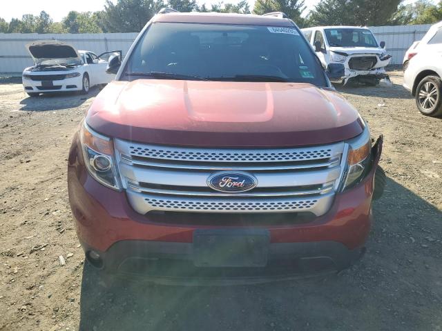 1FM5K8D89FGA24050 - 2015 FORD EXPLORER XLT მუქწითელი ფოტო 5