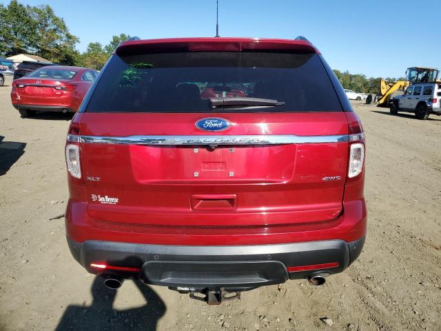 1FM5K8D89FGA24050 - 2015 FORD EXPLORER XLT მუქწითელი ფოტო 6