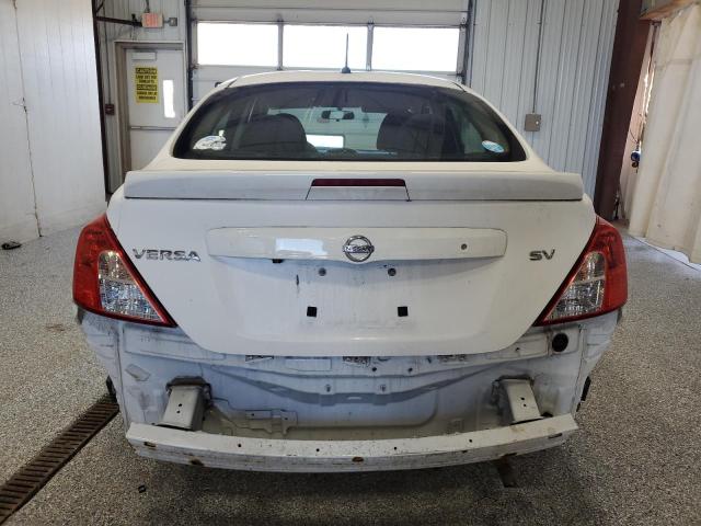 3N1CN7APXKL859740 - 2019 NISSAN VERSA S WHITE photo 6