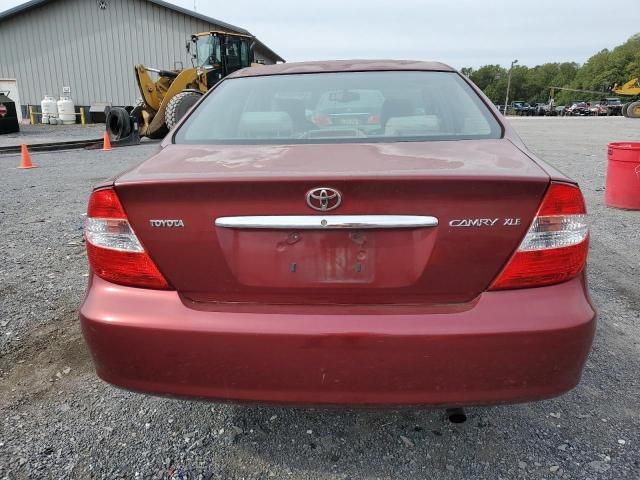 4T1BE30K32U024054 - 2002 TOYOTA CAMRY LE 红色 照片 6