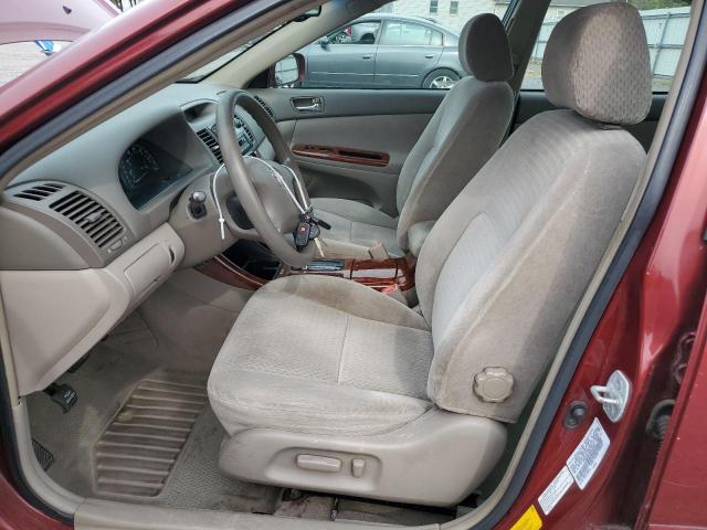 4T1BE30K32U024054 - 2002 TOYOTA CAMRY LE 红色 照片 7