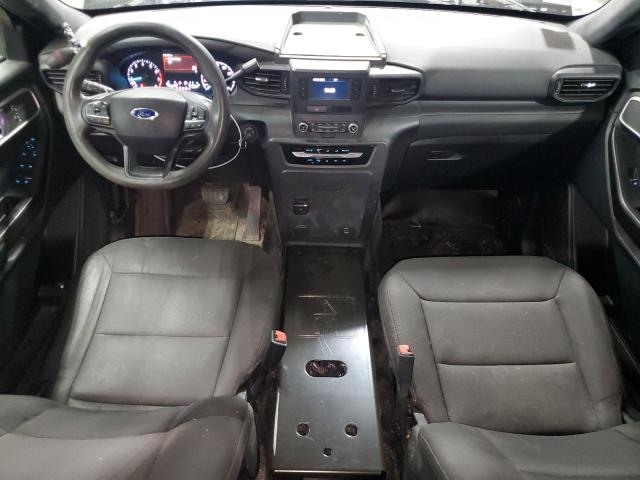 1FM5K8AB4MGA42288 - 2021 FORD EXPLORER POLICE INTERCEPTOR BLACK photo 8