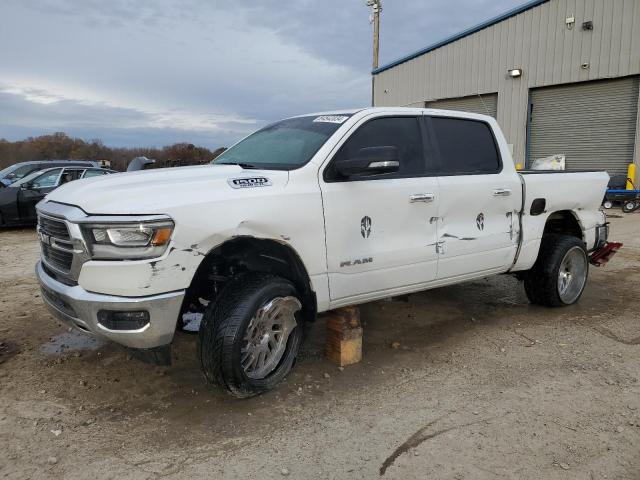 1C6RREFTXKN531358 - 2019 RAM 1500 BIG HORN/LONE STAR WHITE photo 1