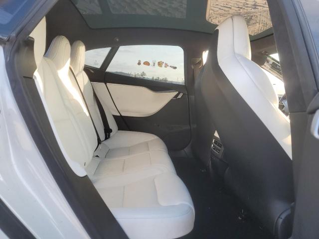 5YJSA1E17HF221458 - 2017 TESLA MODEL S WHITE photo 10