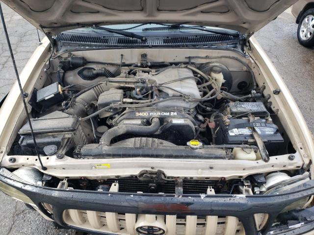 5TEGN92N62Z049333 - 2002 TOYOTA TACOMA DOUBLE CAB PRERUNNER GOLD photo 11