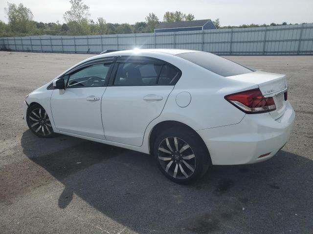 19XFB2F94FE288773 - 2015 HONDA CIVIC EXL WHITE photo 2
