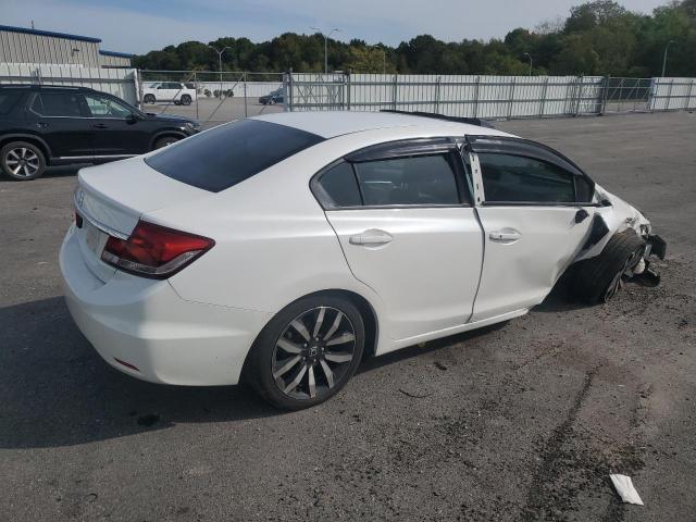 19XFB2F94FE288773 - 2015 HONDA CIVIC EXL WHITE photo 3