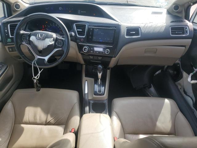 19XFB2F94FE288773 - 2015 HONDA CIVIC EXL WHITE photo 8