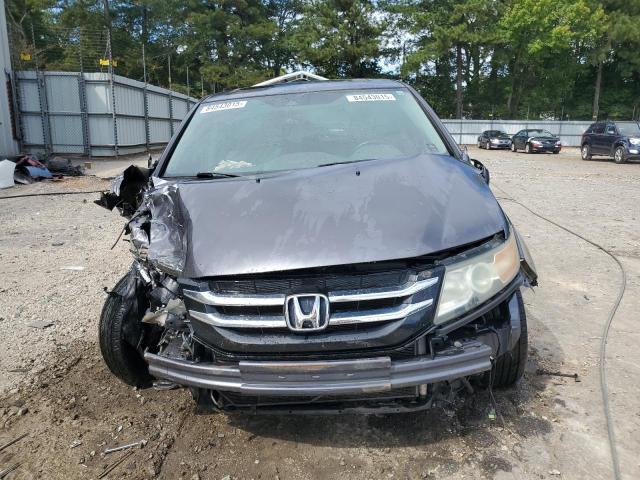 5FNRL5H9XFB119778 - 2015 HONDA ODYSSEY TOURING GRAY photo 5