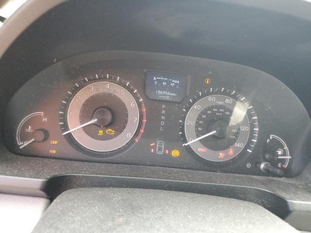 5FNRL5H9XFB119778 - 2015 HONDA ODYSSEY TOURING GRAY photo 9