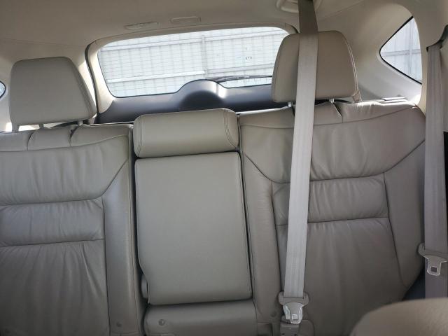 5J6RM4H70EL075835 - 2014 HONDA CR-V EXL WHITE photo 10