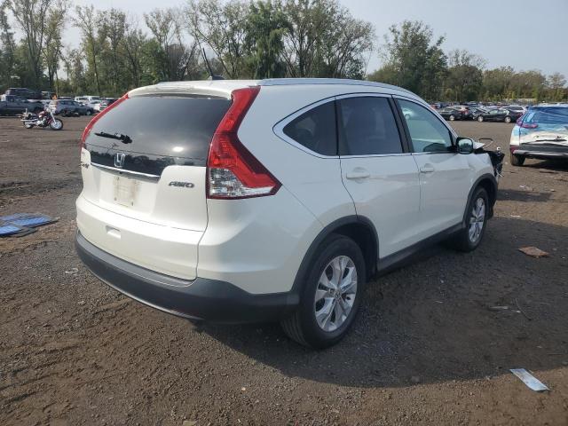 5J6RM4H70EL075835 - 2014 HONDA CR-V EXL WHITE photo 3
