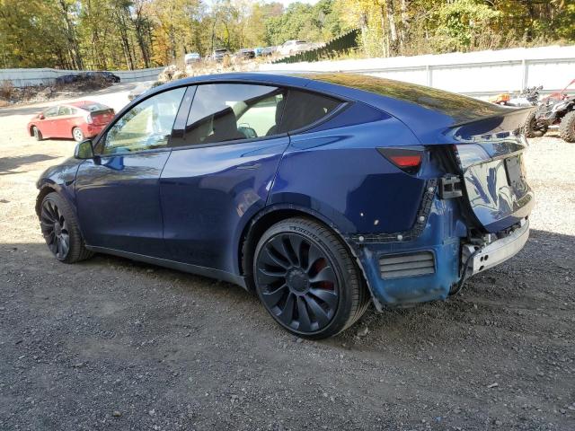 7SAYGDEF1PF600317 - 2023 TESLA MODEL Y Mavi fotoğraf 2