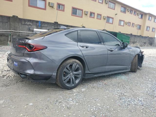 19UUB6F54NA002001 - 2022 ACURA TLX TECH A GRAY photo 3