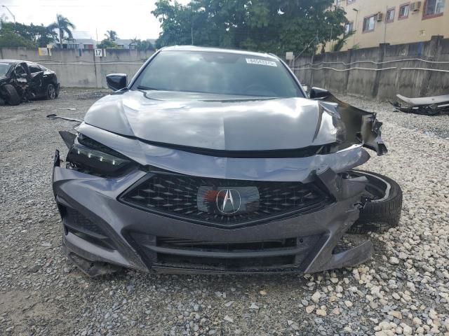 19UUB6F54NA002001 - 2022 ACURA TLX TECH A GRAY photo 5