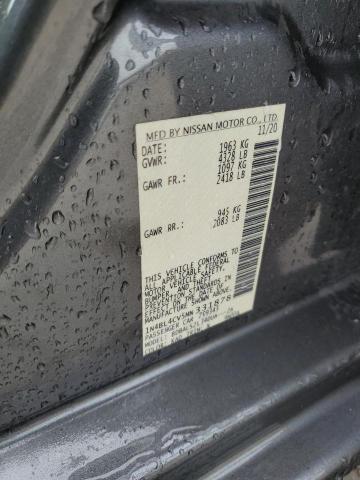 1N4BL4CV5MN331878 - 2021 NISSAN ALTIMA SR GRAY photo 12
