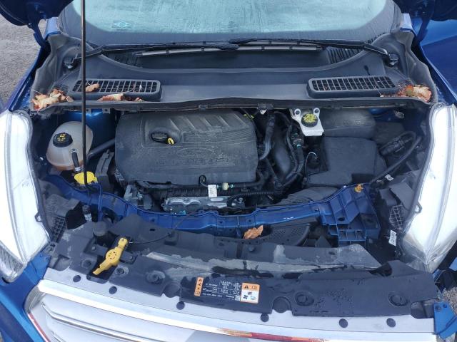 1FMCU9GD8JUC51269 - 2018 FORD ESCAPE SE Կապույտ լուսանկար 12