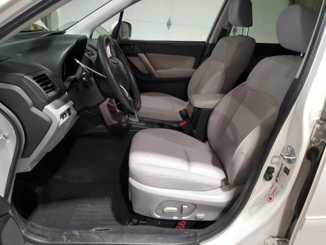JF2SJADC0FH403813 - 2015 SUBARU FORESTER 2.5I PREMIUM Blanc photo 7