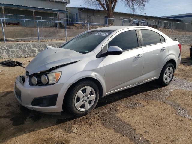 1G1JA5SH7D4241014 - 2013 CHEVROLET SONIC LS SILVER photo 1