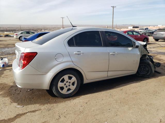 1G1JA5SH7D4241014 - 2013 CHEVROLET SONIC LS SILVER photo 3