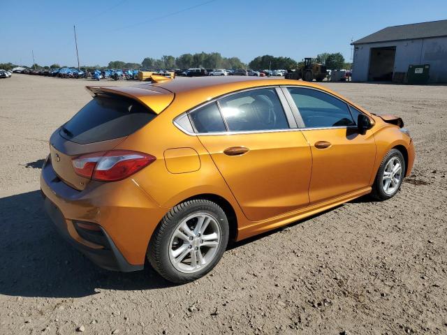 3G1BE6SM9HS539730 - 2017 CHEVROLET CRUZE LT 橙色 照片 3