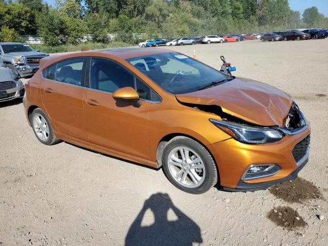 3G1BE6SM9HS539730 - 2017 CHEVROLET CRUZE LT 橙色 照片 4